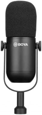 Boya BY-DM500 Dynamic Broadcasting Microphone, Black