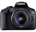 CANON EOS 2000D DSLR Camera with EF-S 18-55 mm f/3.5-5.6 III