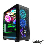 سايبر باور انفينيتي 59 جيمنج بي سي، انتل I5 10400F سداسي النواة، جيفورس GTX 1660 سعة 6 جيجابايت OC، ذاكرة 16 جيجا، 1 تيرا NVMe M.2 SSD، ويندوز 10 برو