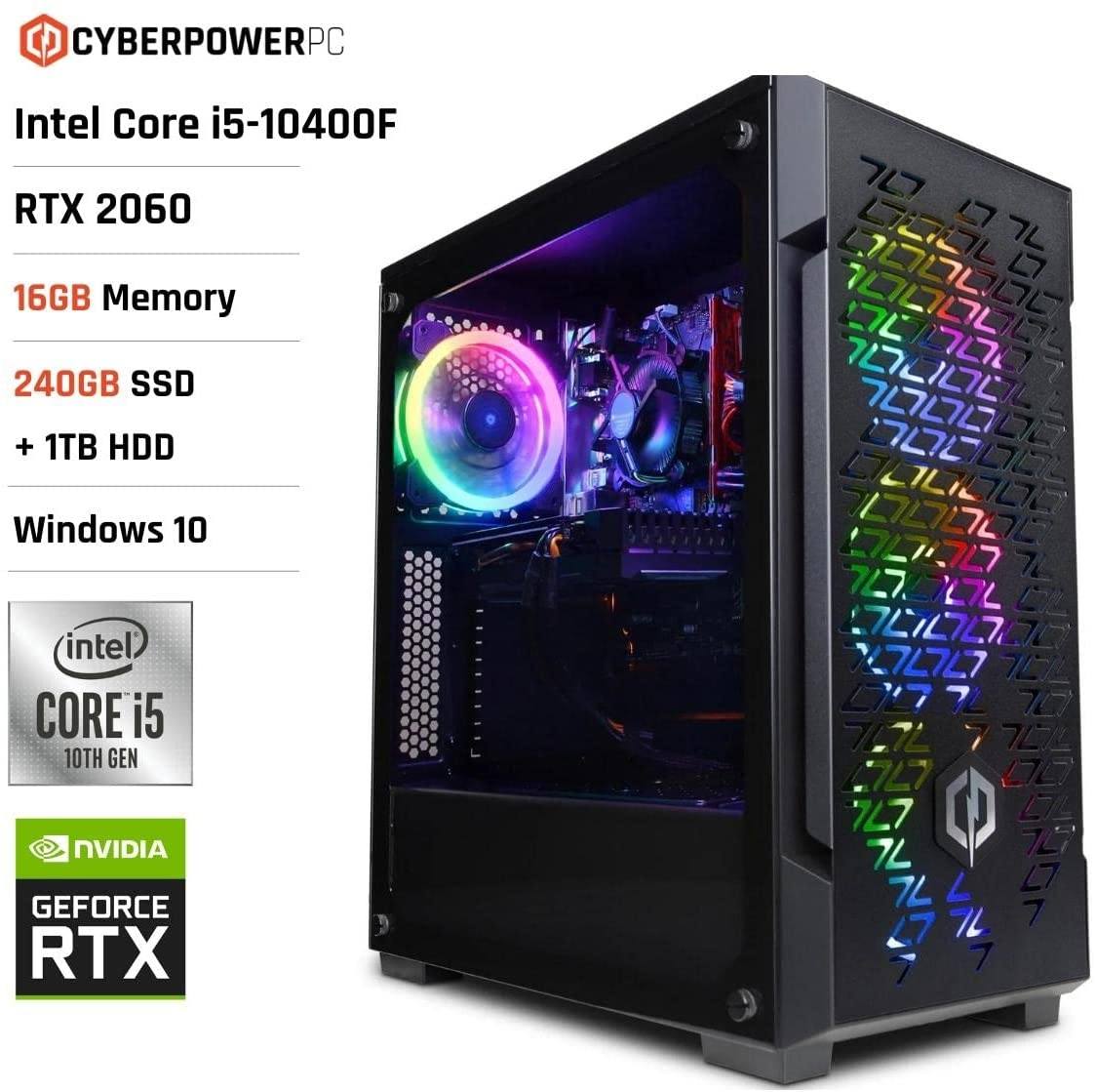 CyberpowerPC Wyvern Gaming PC - Intel Core I5 & More - Newtech Store ...