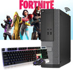Dell Optiplex Gaming PC for Fortnite Intel Core I7 2600 , 16GB RAM , GTX 1030 2GB , 240SSD+1TB HDD , Win 10 Pro , Gaming Keyboard and Mouse