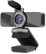 Dericam Webcam, HD 1080P Webcam with Microphone