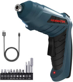 Electric Screwdriver,HANMATEK Cordless Screwdriver Tool Rotated 90 Degrees with Rechargeable Battery & LED Light for Home DIY