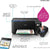 Epson Ecotank L3251 Home Ink Tank Printer A4, Colour, 3-In-1 Printer With Wifi And Smartpanel App Connectivity, Black, Compact Primers Epson 