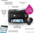 Epson EcoTank L5290 Office ink tank printer A4 colour 4-in-1 printer with ADF, Wi-Fi and Smart Panel Connectivity and LCD screen, Black Primers Epson 