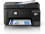 Epson EcoTank L5290 Office ink tank printer A4 colour 4-in-1 printer with ADF, Wi-Fi and Smart Panel Connectivity and LCD screen, Black