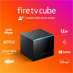 Fire TV Cube | Hands free with Alexa, 4K Ultra HD streaming media player