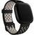 Fitbit Sport Band for Sense & Versa 3 Smartwatches (Small, Black/Lunar White) Smartwatch Fitbit Black/Lunar White Large 