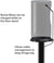 Flexson Floor Stand for Sonos Move - Black Studio Stand & Mount Accessories Flexson 