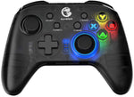 GameSir T4 Pro Wireless Game Controller for PC/iOS/Android/Switch, Dual Shock USB and Bluetooth LED Backlight