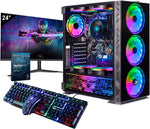 Gaming PC Bundle (2022) Intel Core i5 11400F  ,16GB RAM ,1TB SSD , Nvidia RTX 3070 8GB  , 165Hz monitor , Gaming RGB keyboard and mouse
