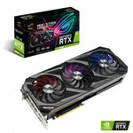 كرت شاشة RTX 3080 روج ستريكس OC V2 LHR الجيل الثاني سعة 10 جيجابايت GDDR6X PCI-EXPRESS - دقة مشاهدة عالية -