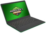 GeoBook 140 4GB RAM 64GB Storage , 14" FHD Display , Minecraft Edition + 1 Year Office 365 - Green