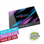 صندوق اي بي تي في H96 Max 3318 HEVC ، سعة الذاكرة 2 جيجابايت رام + 16 جيجابايت روم 