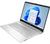 HP 15s-eq1516sa 15.6" Laptop - AMD Ryzen 3, 128 GB SSD, Silver Laptops HP 