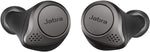 Jabra Elite 75t True Wireless Earbuds With Wireless Charging Case Titanium Black