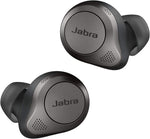 Jabra Elite 85t True Wireless Earbuds With Wireless Charging Case Titanium Black