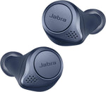 Jabra Elite Active 75t Earbuds – Active Noise Cancelling True Wireless Sports Earphones with Long Battery Life for Calls and Music – Navy