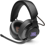 JBL Quantum 600 Wireless Over-Ear Gaming Headset with Microphone and RGB, PC and PS Wirelessly Compatible Only, in Black
