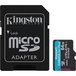 Kingston Canvas Go! Plus 64 GB Class 10-UHS-I (U3) microSDXC