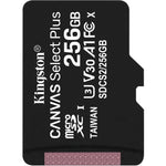 Kingston Canvas Select Plus 256 GB Class 10-UHS-I (U3) microSDXC