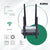 KUMA CONNECT LiTE Mobile Unlocked SIM 4G Router Wifi Booster Kit - Hotspot Wi-fi High Power LTE Signal Antenna Networking KUMA 