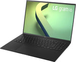 LG gram Laptop 16Z90Q - 16 Inch, Intel Evo Core i5 - 12th Gen, 80Wh Battery, (2560 x 1600 px), 16GB RAM, 512 GB SSD Memory, Windows 11 OS - Black