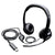 Logitech H390 Wired Headset, Stereo Headphones with Noise-Cancelling Microphone, USB, In-Line Controls, PC/Mac/Laptop - Black Headphones Logitech H390 - With adjustable headbands 