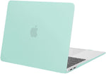 MacBook Air 13 inch Protective Plastic Hard Case Cover 2020 2019 2018 A2337 M1 A2179 A1932 - Mint Green
