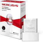 MERCUSYS N150 Wireless Nano USB Adapter, Supports Windows 10/8.1/8/7/XP, Easy set up (MW150US)
