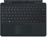 Microsoft Surface Pro 8 or ProX - Signature Type Cover with Fingerprint Reader - Black English
