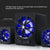 Mini Bass Speaker for Laptop Desktop Colorful LED Multimedia Audio & Video Newtech 