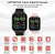 Motast Smart Watch, Fitness Tracker, Touch Screen with Heart Rate Sleep Monitor, Step Counter, IP68 Waterproof, for iOS Android Watches Motast 