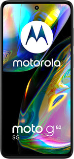 Motorola G82, 128GB ROM, 6GB RAM, White Lily