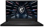 لاب قيمنق MSI Stealth GS66 الجيل الثاني عشر، معالج انتل I9 12900H، ذاكرة 32 جيجا، 2 تيرا SSD، نفيديا جيفورس RTX 3070Ti سعة 8 جيجا