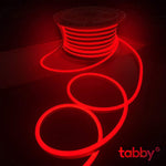 NEON Dimmable Red led Light Strip Flexible Silicone LED Neon Rope Lights DC12V IP67