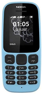 Nokia 105 Blue, Dual Sim, 105-2018