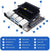 NVIDIA Jetson Nano 4GB Developer Kit B01 With 5V 4A Power Adapter, 64GB Memory for AI Development Support Multi Neural Networks NVIDIA 