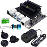 NVIDIA Jetson Nano 4GB Developer Kit B01 With 5V 4A Power Adapter, 64GB Memory for AI Development Support Multi Neural Networks