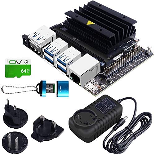 NVIDIA Jetson Nano 4GB Developer Kit B01 With 5V 4A Power Adapter
