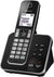Panasonic KX-TGD320 Cordless Home Phone with Nuisance Call Blocker and Digital Answering Machine - Black & Silver Mobile Phones Panasonic 