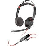 Plantronics Blackwire 5200 Series USB Headset with Noise-canceling mic