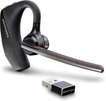 Plantronics - Voyager 5200 UC (Poly) - Bluetooth Single-Ear (Monaural) Headset Noise Canceling