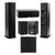 Polk Audio T50 Tower Set With 10 Inch Powered Subwoofer HTS 10 – Dolby 5.1 Surround Sound Speaker Package Speakers Polk Audio 