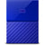 Referbished WD 1TB My Passport Portable External Hard Drive Hard Drives WD 1 TB Blue 13.8 mm