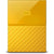Referbished WD 1TB My Passport Portable External Hard Drive Hard Drives WD 1 TB Yellow 13.8 mm