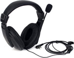 Retevis R114 Walkie Talkie Headphone, Passive Noise-Cancelling VOX Overhead Headset Compatible with 2 Way Radio Retevis (1 Pcs)