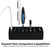 Sabrent 36W 7-Port USB 3.0 Hub with Individual Power Switches and LEDs Includes 36W 12V/3A Power Adapter USB Hubs & Converters Sabrent 