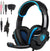 Sades SA708GT PS4 Gaming Headset Gaming Headset Sades Blue 