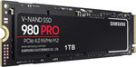 هارد SSD سامسونج داخلي سعة 1 تيرابايت إصدار 980 برو PCIe NVMe Gen4  للالعاب M.2 (MZ-V8P1T0B)